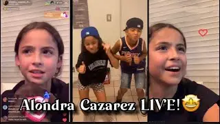ALONDRA CAZAREZ NEW LIVE! 🤩 pt.2 #fyp