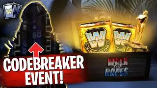 NEW CODEBREAKER EVENT REVEALED!! Epic WALK THE ROPES Pack Opening! | WWE SuperCard
