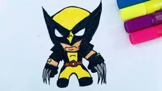 How To Draw Wolverine Easy