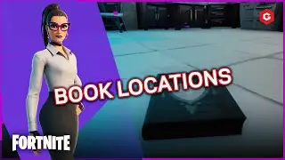 WHERE TO COLLECT BOOKS FROM HOLLY HEDGES AND PLEASANT PARK (FORTNITE SEASON 6)