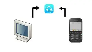 How to transfer files between mobile phone and computer via SHARE-IT!!