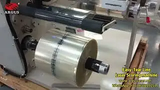 Film Perforation & Easy-Tear Laser Marking｜Roll-to-Roll Solutions by ARGUS LASER