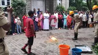 How to stop fire by sand