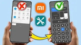 How To Change Control Center Settings on HyperOS | Xiaomi Redmi 14C (2025 Guide)