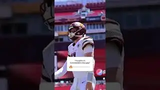 @cj_wentz11 making his @commanders debut in these new uniforms 🙌