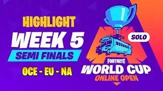 Highlight Winner Fortnite Worldcup Qualifiers - Week 5 Semi Finals - OCE - Eu - Na