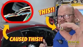 DANGEROUS Aftermarket Fuse Nearly Burns Down Alfa Romeo - Electric Seat Diagnostic #bmw mechanic