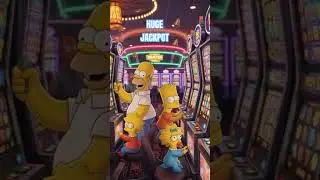 #simpsons #jackpot #slotmachine #hugejackpot #slotmachines
