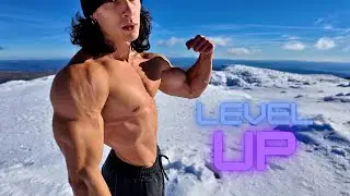 FIZ 2026 FLEXÕES NA NEVE !!!