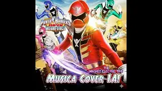 The Power Rangers Super Megaforce(Pirates!)Cover Canci&oacute;n IA - Letra By The Masked Electric Time!