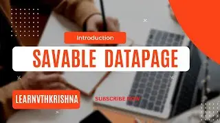 70. Introduction - Savable Data Pages in PEGA