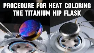 Titaner Portable Titanium Hip Flask