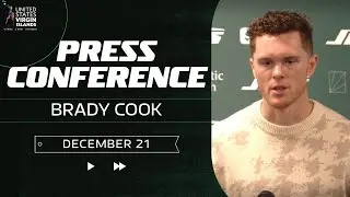 Brady Cook Postgame Press Conference (12/21) | New York Jets at New Orleans Saints | Week 16
