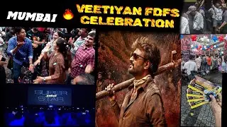 Veetiyan FDFS celebration at Mumbai🔥🔥🔥💥💥| #rajnikanth | #shorts | 💯💯💯🥳🥳