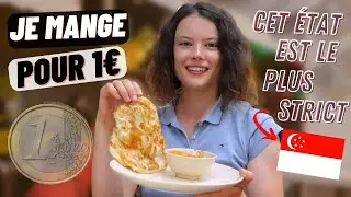 JE MANGE POUR 1&euro; &agrave; SINGAPOUR 🇸🇬 (C'est pas trop compliqu&eacute; !!) - Claire