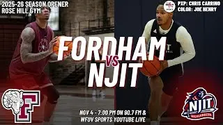 Fordham vs. NJIT 2025-26 Season Opener
