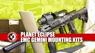 Монтажный комплект EMC Gemini на пейнтбольной выставке Paintball Extravaganza Lone Wolf Paintball Michigan