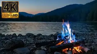 🔥 Transform Your Space: 4K Fireplace, Chill Jazz Piano &ndash; Relaxation, Study, Sleep Oasis S1