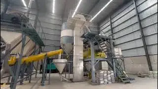 Dry mix mortar plant