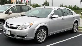 2009 Saturn Aura startup, rev and horn