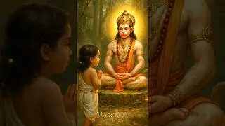 Aise Adbhut Tumhari Chavi Hai Prabhu | Divine Hanuman Animation | Mystic Realm Animations #hanuman