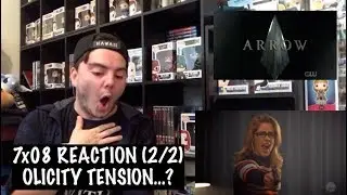 ARROW - 7x08 'UNMASKED' REACTION (2/2)