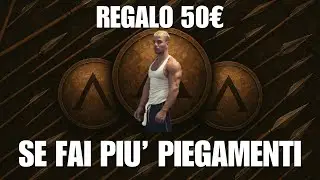 REGALO 50&euro; a chi fa pi&ugrave; PIEGAMENTI SULLE BRACCIA di me!