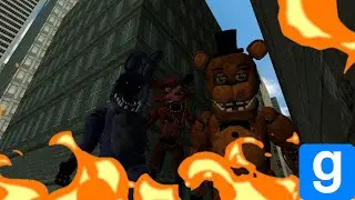 AGORA &Eacute; HORA DE SER ANIMATRONICS! (Garry&acute;s Mod)