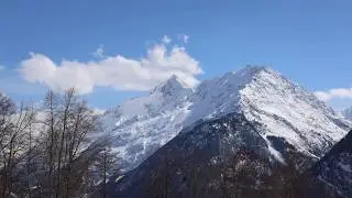 Wind and clouds at Ritzlihorn