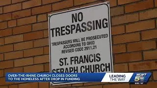 Over-the-Rhine church closes doors to homeless after drop in funding