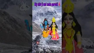 Diy shiv ji and mata parvati making with clay 🌸 #shorts #short #shortsfeed #clayart #art