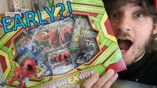 NEW SCIZOR EX BOX  POKEMON CARDS OPENING EARLY
