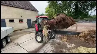 Branson 5025 CX Mist fahren WM Meyer 3 Seiten Kipper