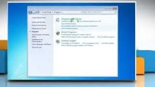 Как удалить Microsoft&reg; Outlook 2007 из Windows&reg; 7