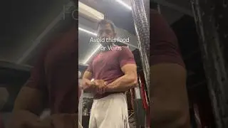 Avoid this food. #bodybuilding #shorts #veins #pump#workout