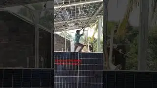 Tata Power solar 3.2kw ongrid solar system installation for home #shorts#solarsetup #solar