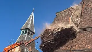 St Joseph's Orphanage Mount Street Hospital in Preston | Demolition