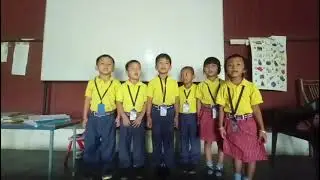 Nursery students of Endeavour Academy Manipur