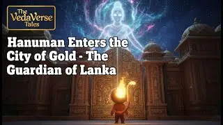 Hanuman Enters City of Gold | Guardian of Lanka Awakens | Sundarakanda | The VedaVerse Tales | Hindi