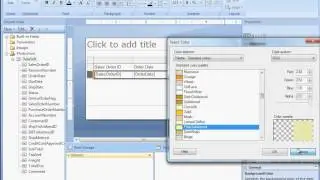 How to Do Banded Rows with Report Parameters in SQL Server 2008/R2 Reporting Services