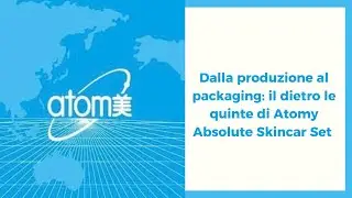 Dalla produzione al packaging di Absolute Skincare set Atomy