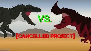 Ark's Giganotsaurus VS Alpha Tyrannosaurid | Ark & Genndy Tartakovsky's Primal [Cancelled Project]