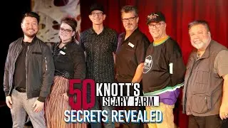 SECRETS REVEALED: Knott's Scary Farm 50th Anniversary Panel 2023