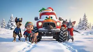 PAW Patrol & Blaze: Tom & Jerry DINO STORM RESCUE! ⛈️🦖 Monster Trucks Mission! Kids Cartoon