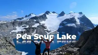 Hiking deep into Washington's backcountry...  Pea Soup Lake/Dip Top Gap - Alpine Lakes Wilderness