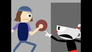 Suction Cup Man VS Cuphead