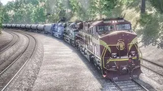 Train Sim World 6 Horseshoe Curve ES44AC US Freighttrain Ethanoltrain TSW6