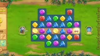 Strongblade: Match 3 Game - Level 1 gameplay match logic puzzle building decorating game walkthrough