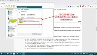 Step-by-Step Guide: Fixing Code 19 Driver Problem on Alienware Windows Machines #fix #code19error