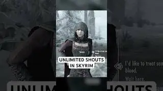 How to get Unlimited Shouts in #Skyrim! 🐲